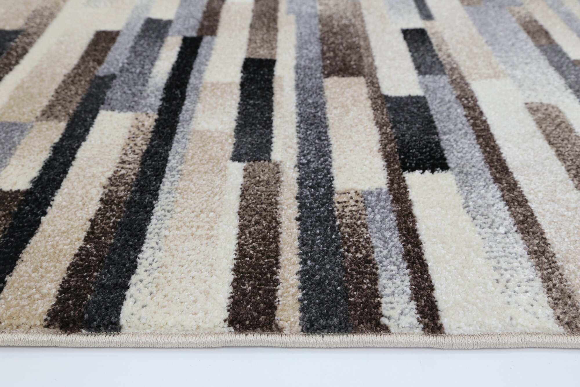 Lilly Modern Striped Rug(Size 170 x 120cm)
