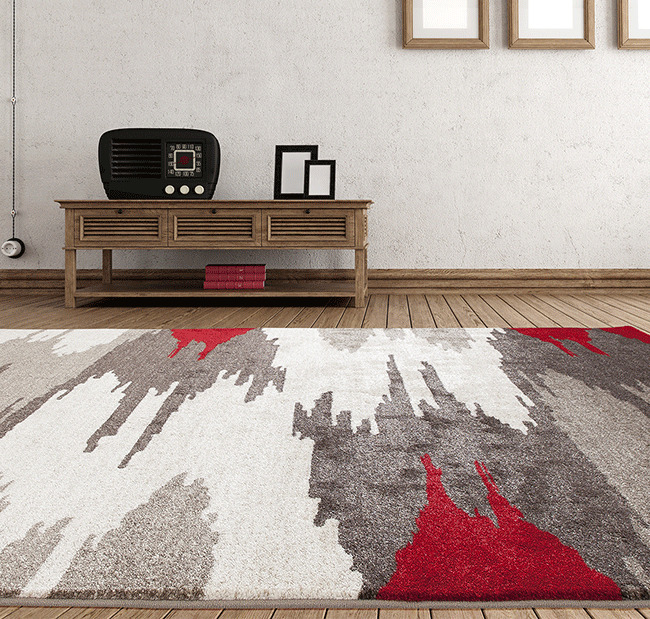 Large View Lilly Modern Abstract Rug(Size 230 x 160cm)