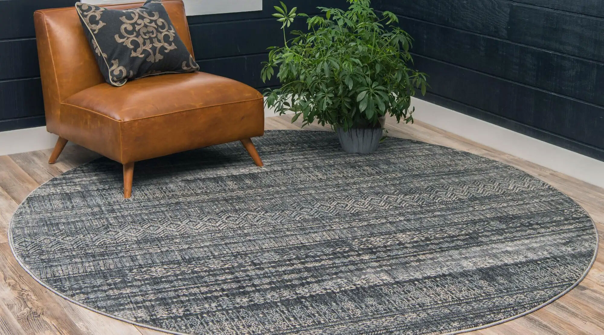 Lisa Geometric Transitional Rug