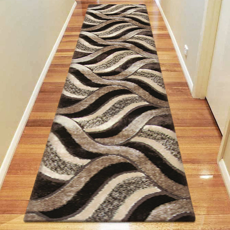 Logan Modern Wavy Shaggy Rug