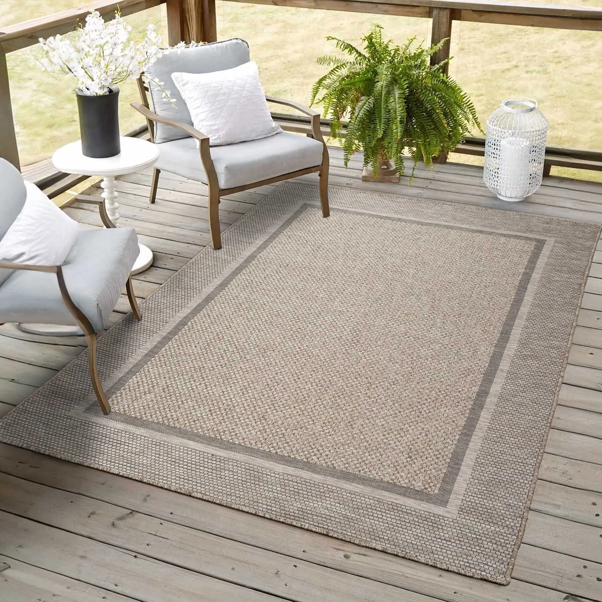 Large View Lotus Indoor/Outdoor Rug