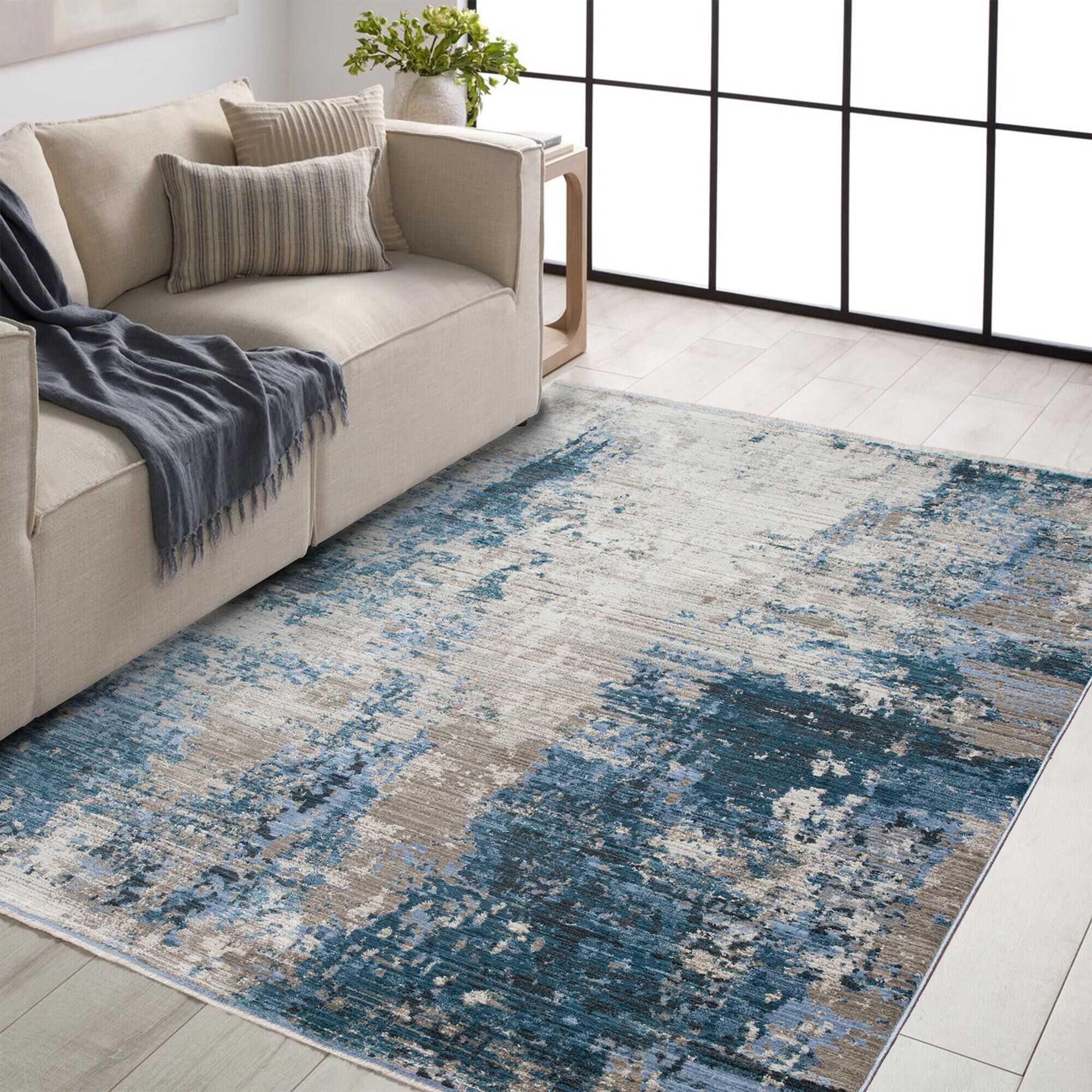 Large View Lukas Modern Abstract Rug