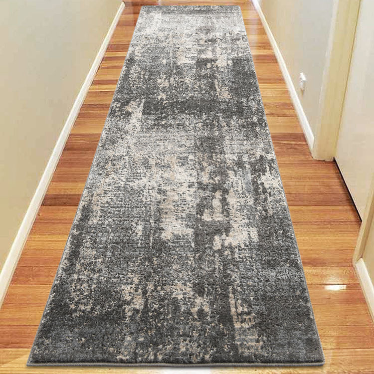 Large View Luna Grey Contemporary Rug
