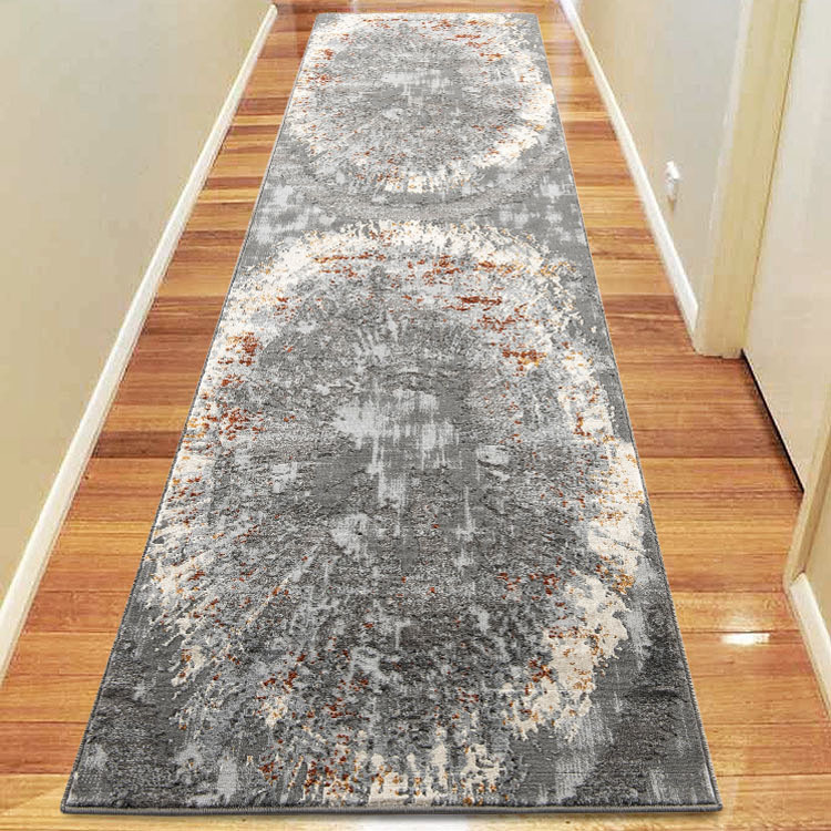 Large View Luna Grey Contemporary Rug