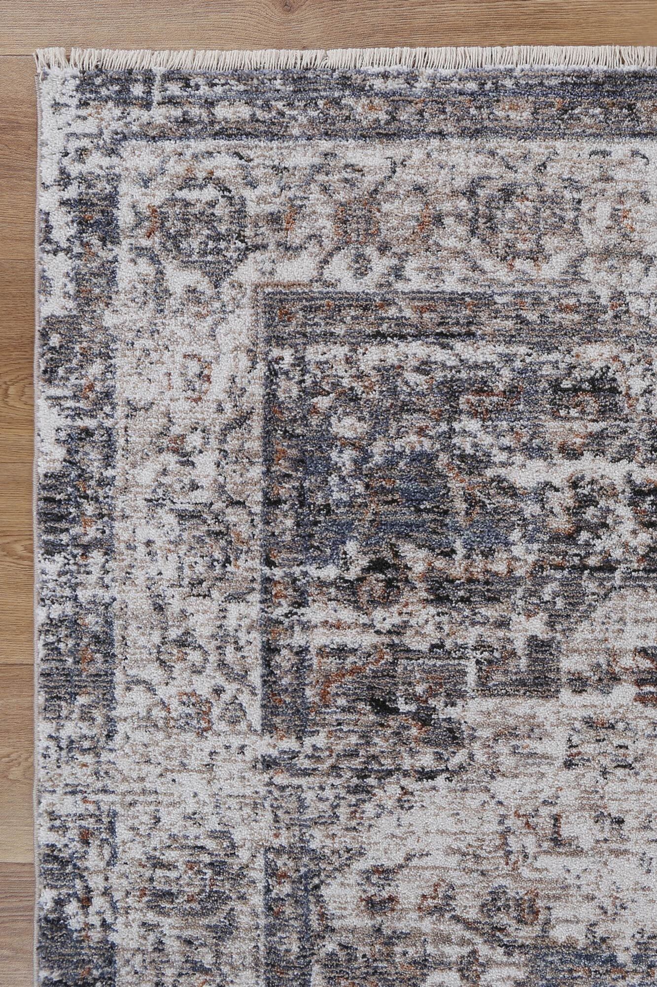 Large View Mario Traditional Medallion Rug