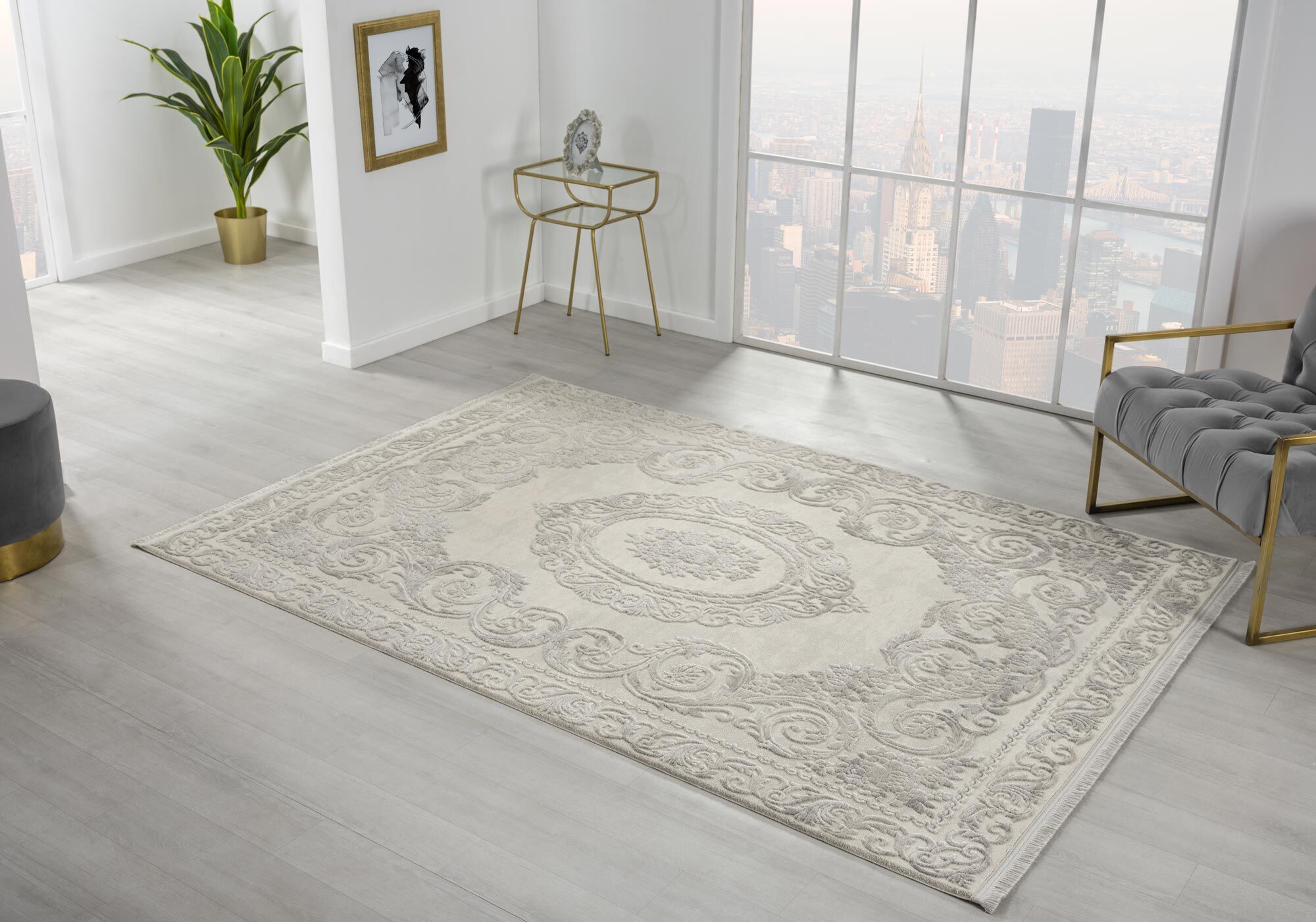 Large View Mademoiselle Aubusson Rug