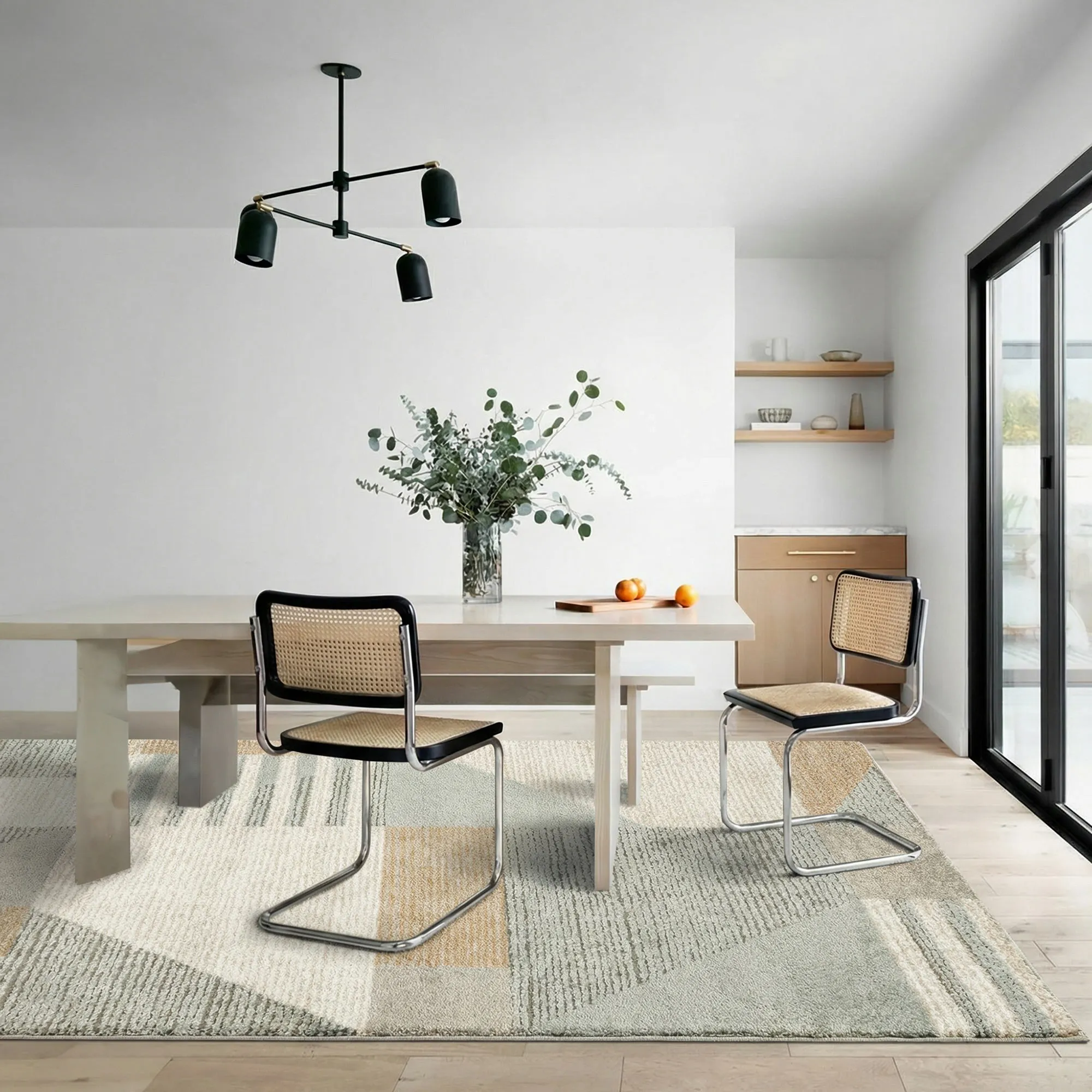 Mineral Modern Geometric Rug