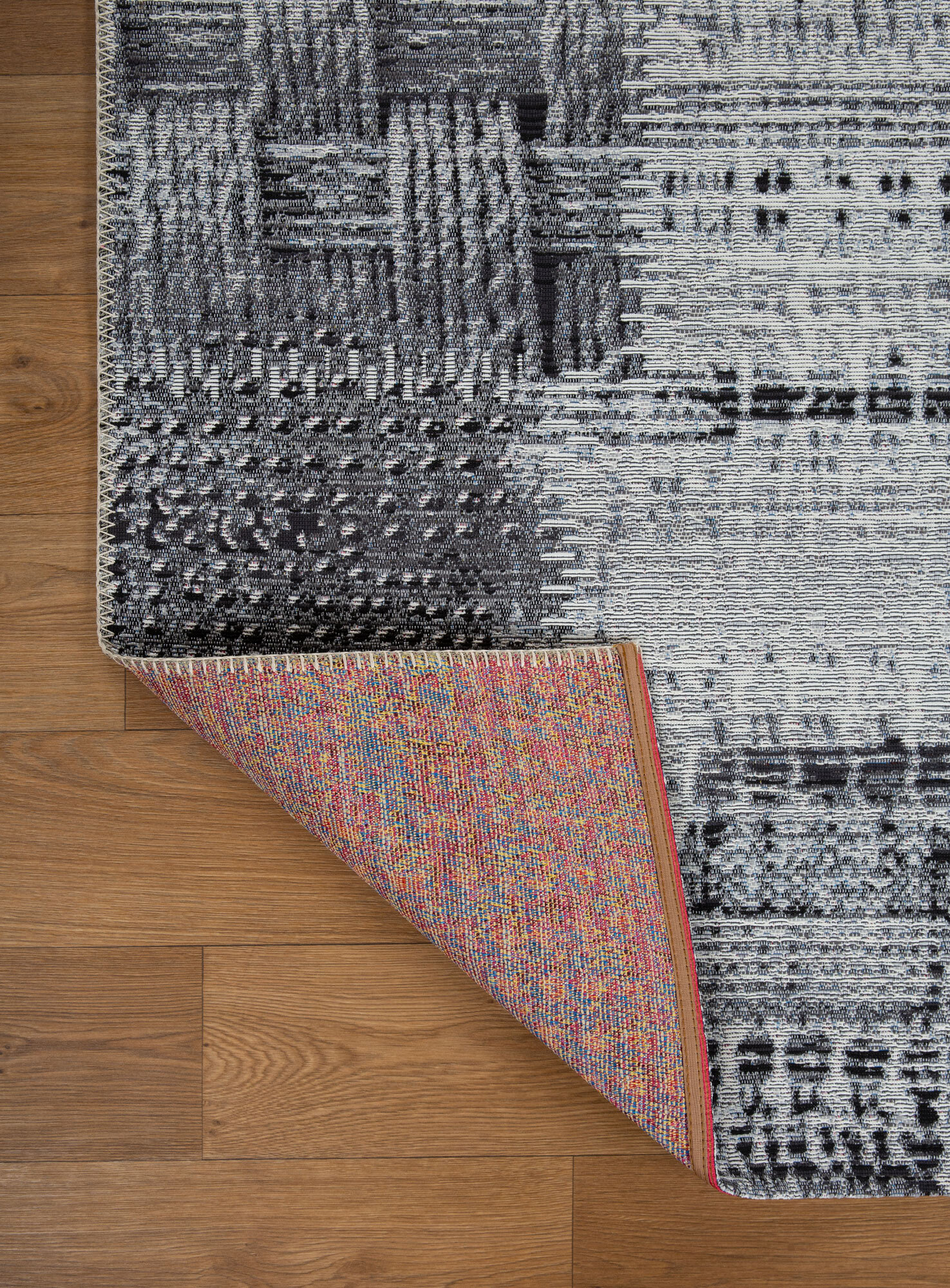 Marly Basket Weave Pattern Rug