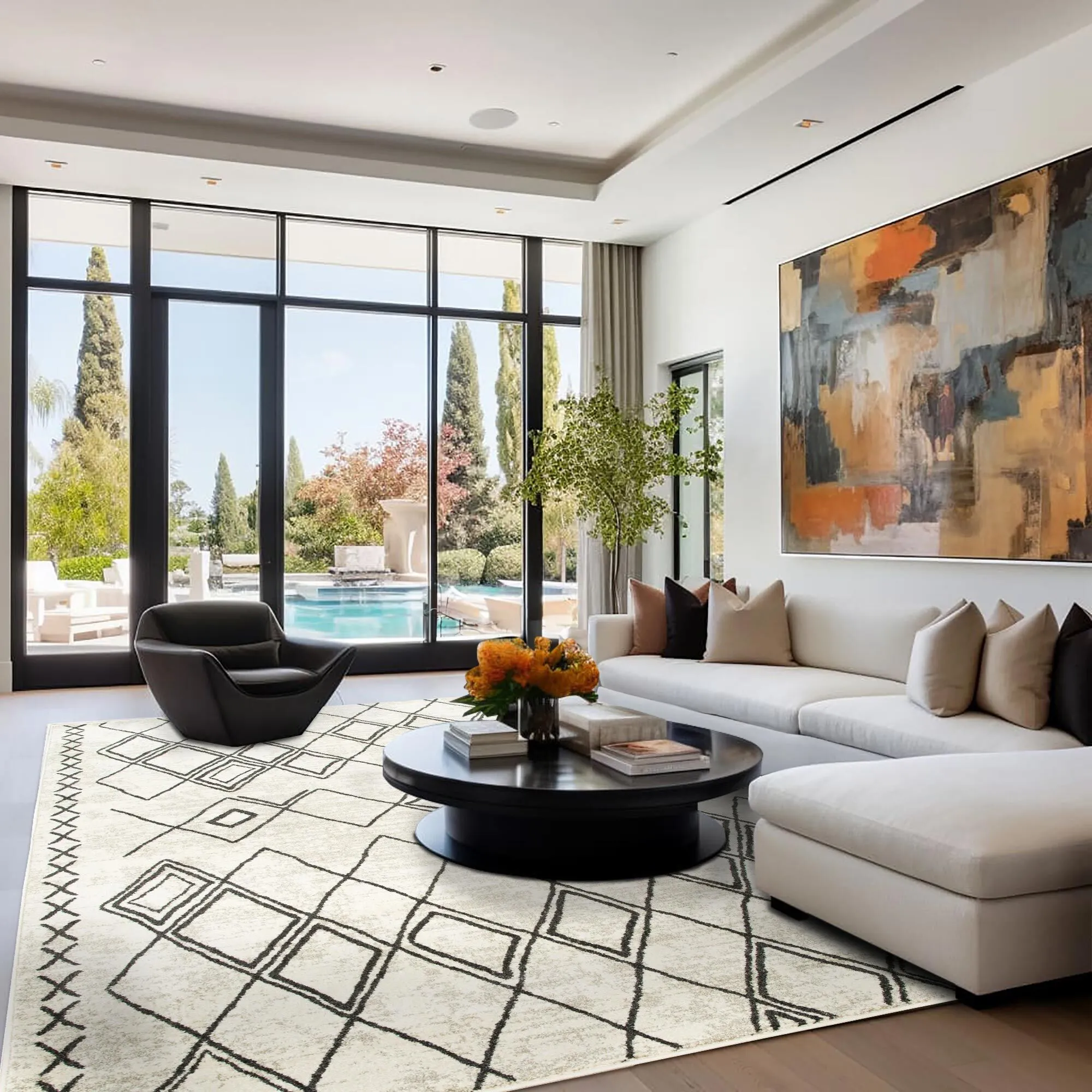 Mobi Moroccan Trellis Rug