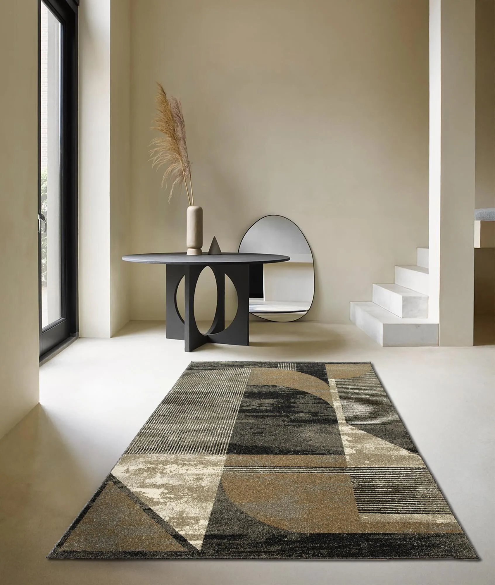 Large View Mobi Modern Geometric Rug