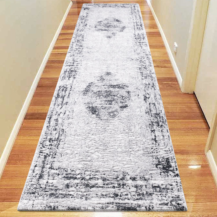 Morris Grey Contemporary Rug
