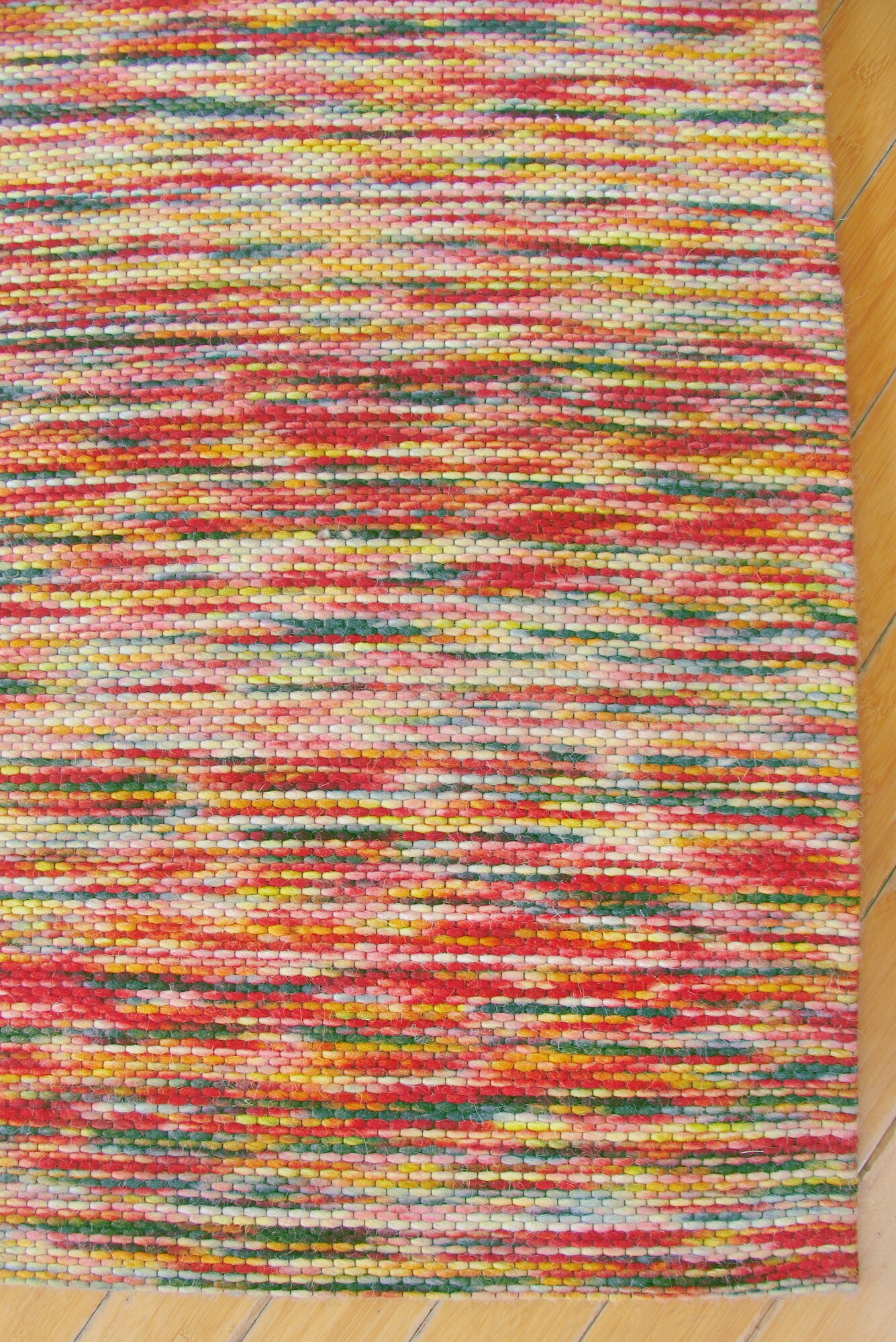 Large View Moon Wool Hand Loomed Rug