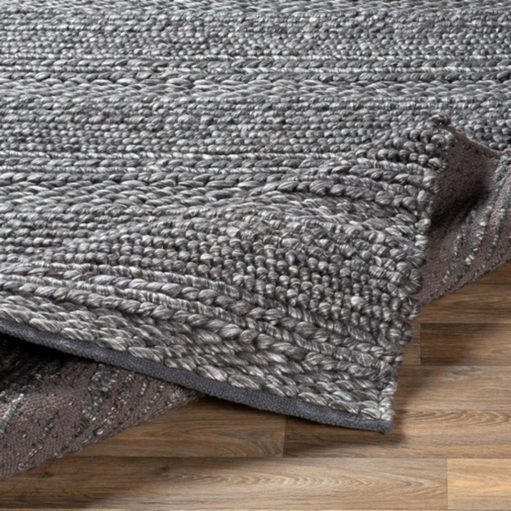 Mel Grey Braided Wool Rug