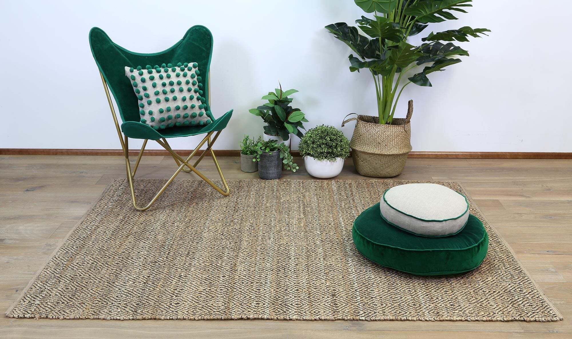 Large View Oliver Flatweave Jute Rug
