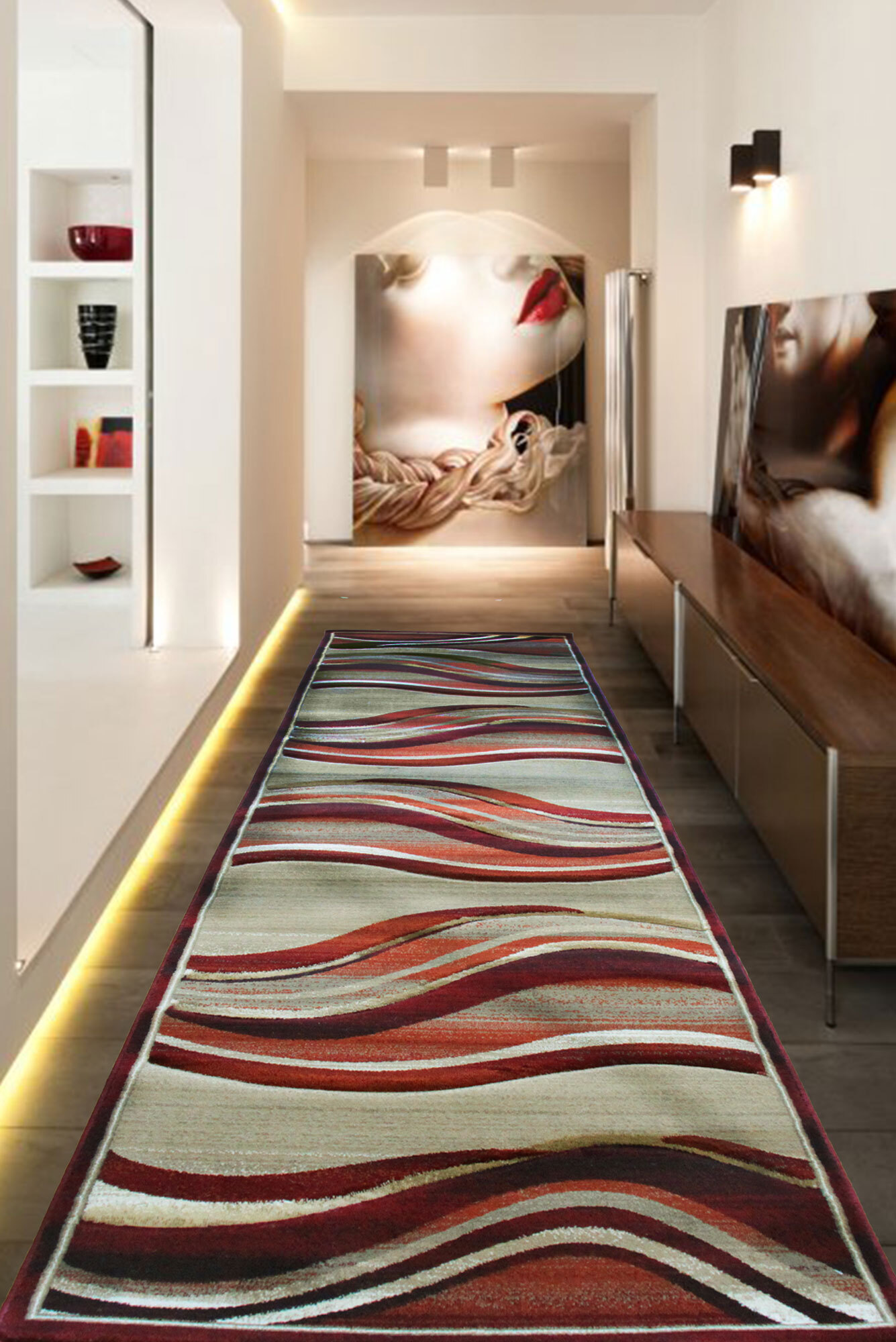 Panama Wavy Contemporary Rug