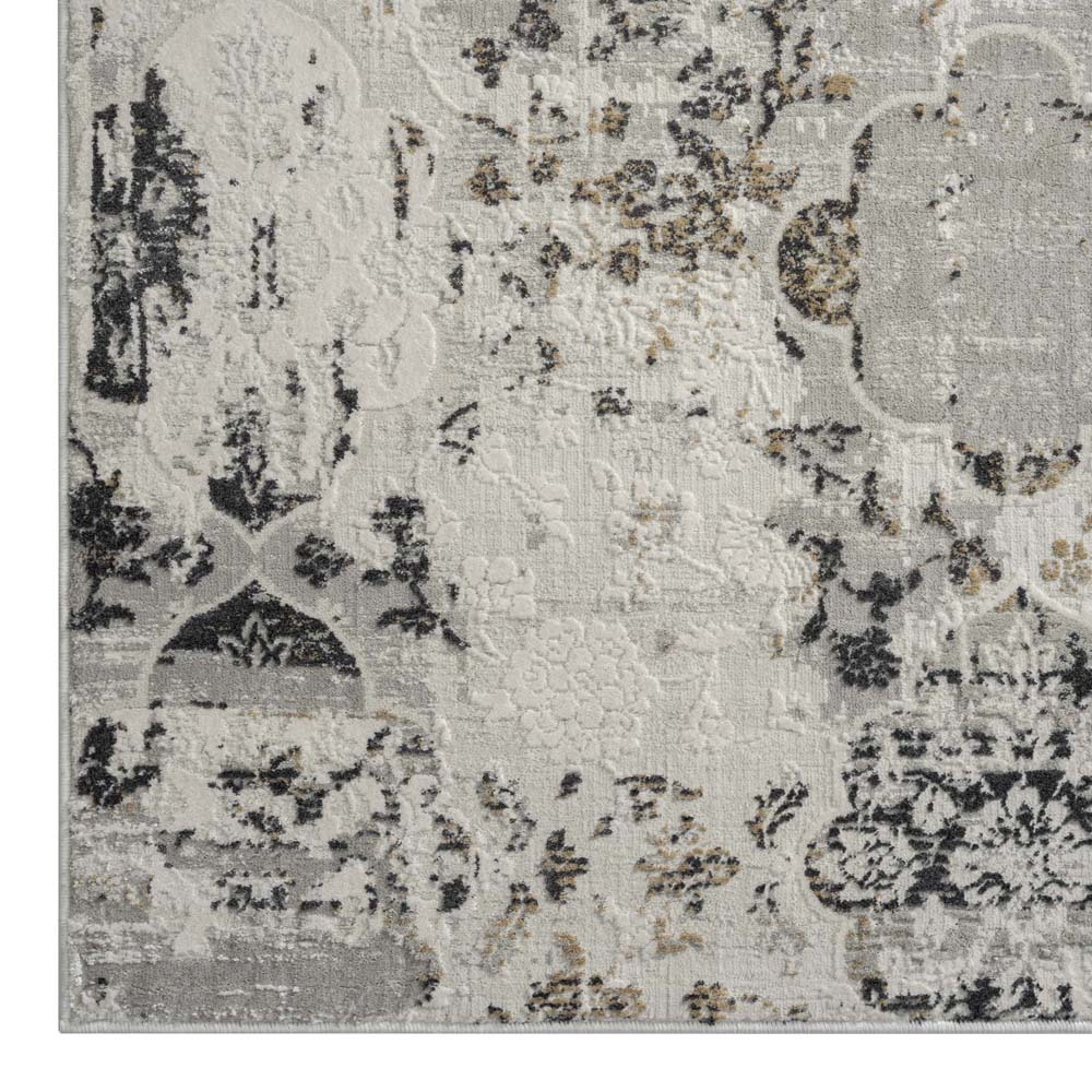 Pearl Floral Multi Textured Rug