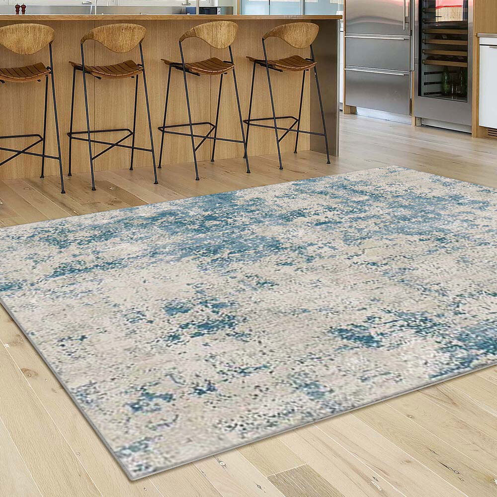 Pearl Sculpted Contemporary Rug