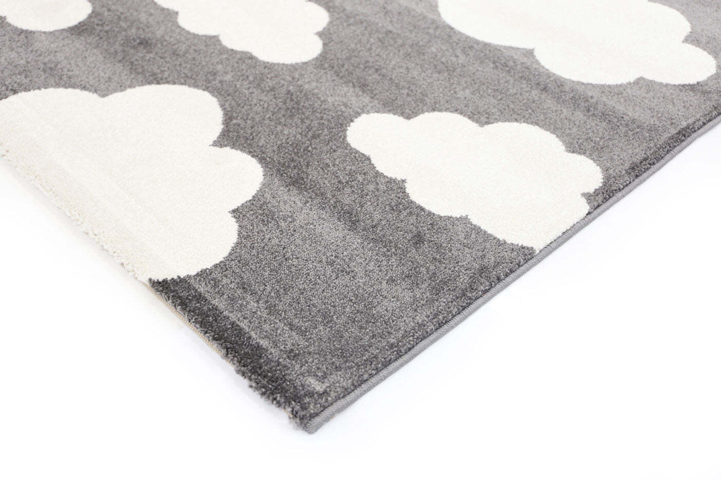 Large View Petite Modern Kids Cloud Rug