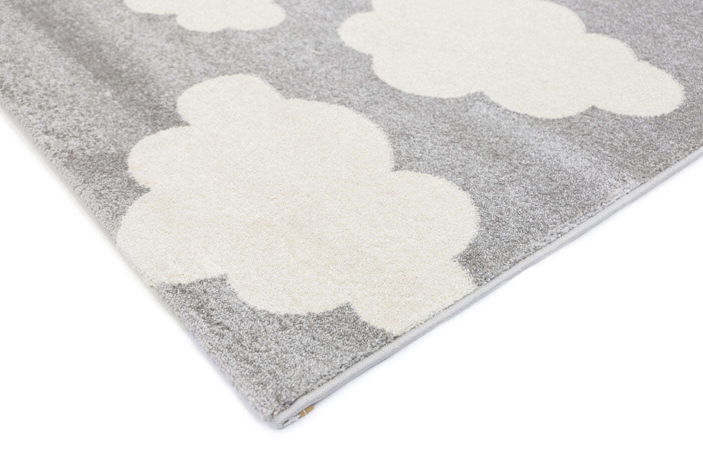 Large View Petite Cloud Pattern Kids Rug