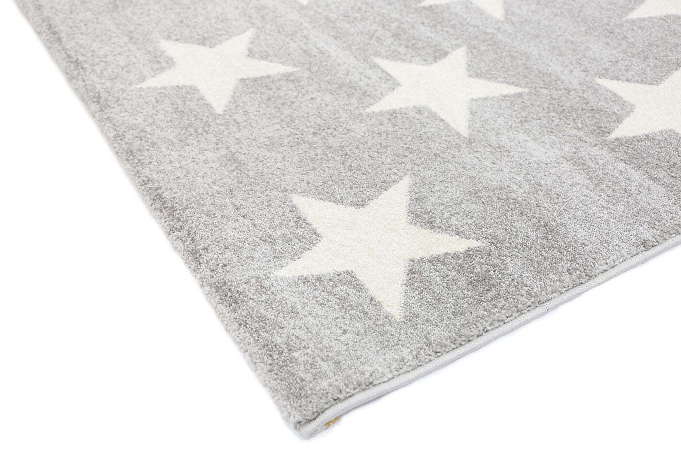 Petite Modern Grey Kids Star Rug