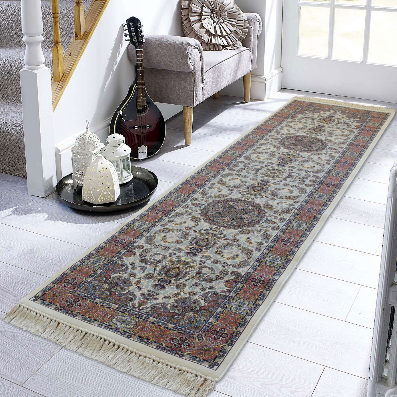 Large View Parsa Soft Traditional Fringed Rug
