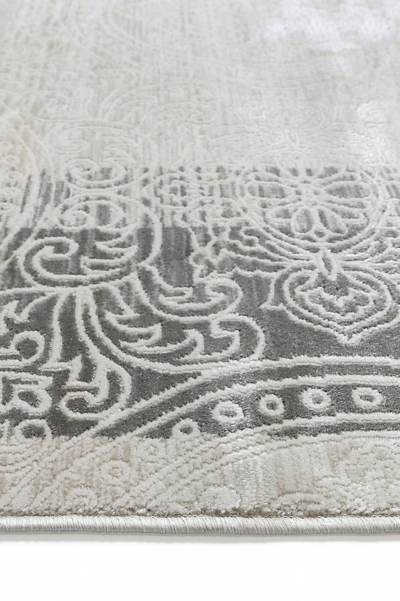 Rina Contemporary Border Rug