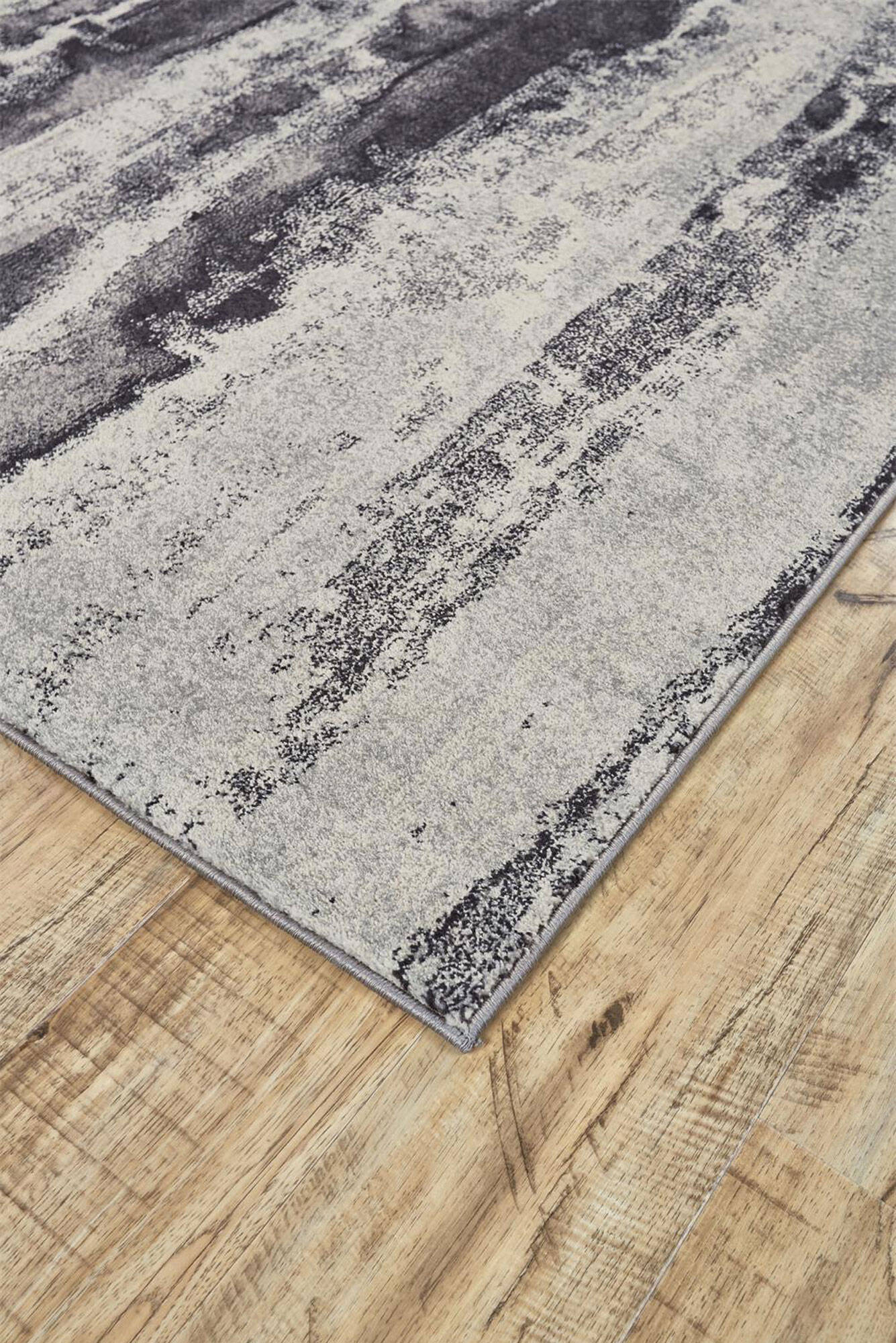 Large View Roma Grey Modern Abstract Rug