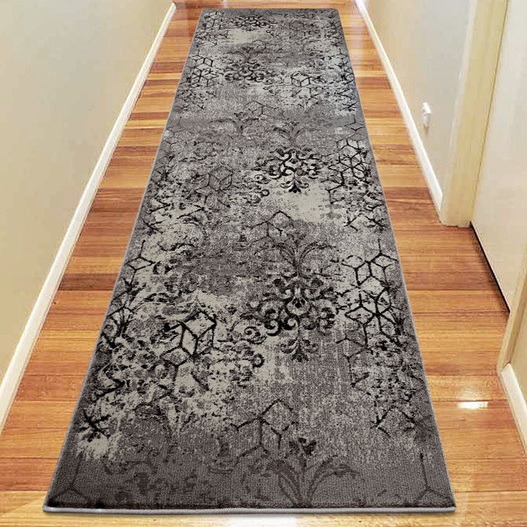 Large View Sade Grey Transitional Rug