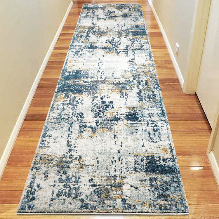 Saul Contemporary Distressed Rug