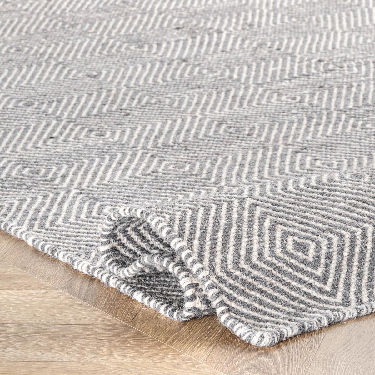 Scandi Flatweave Rug Grey Rugs Flexible Payment Options