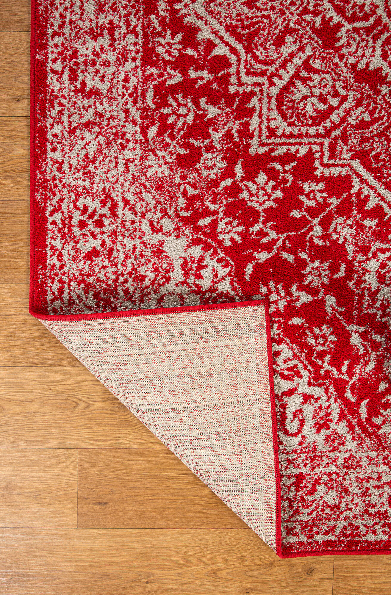 Large View Sandy Traditional Medallion Rug