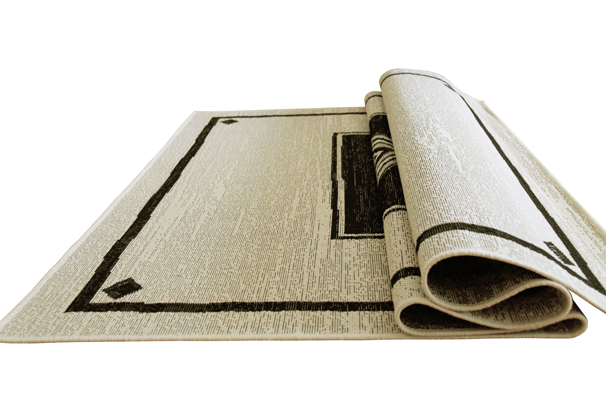 Large View Storm Medallion Flatweave Rug