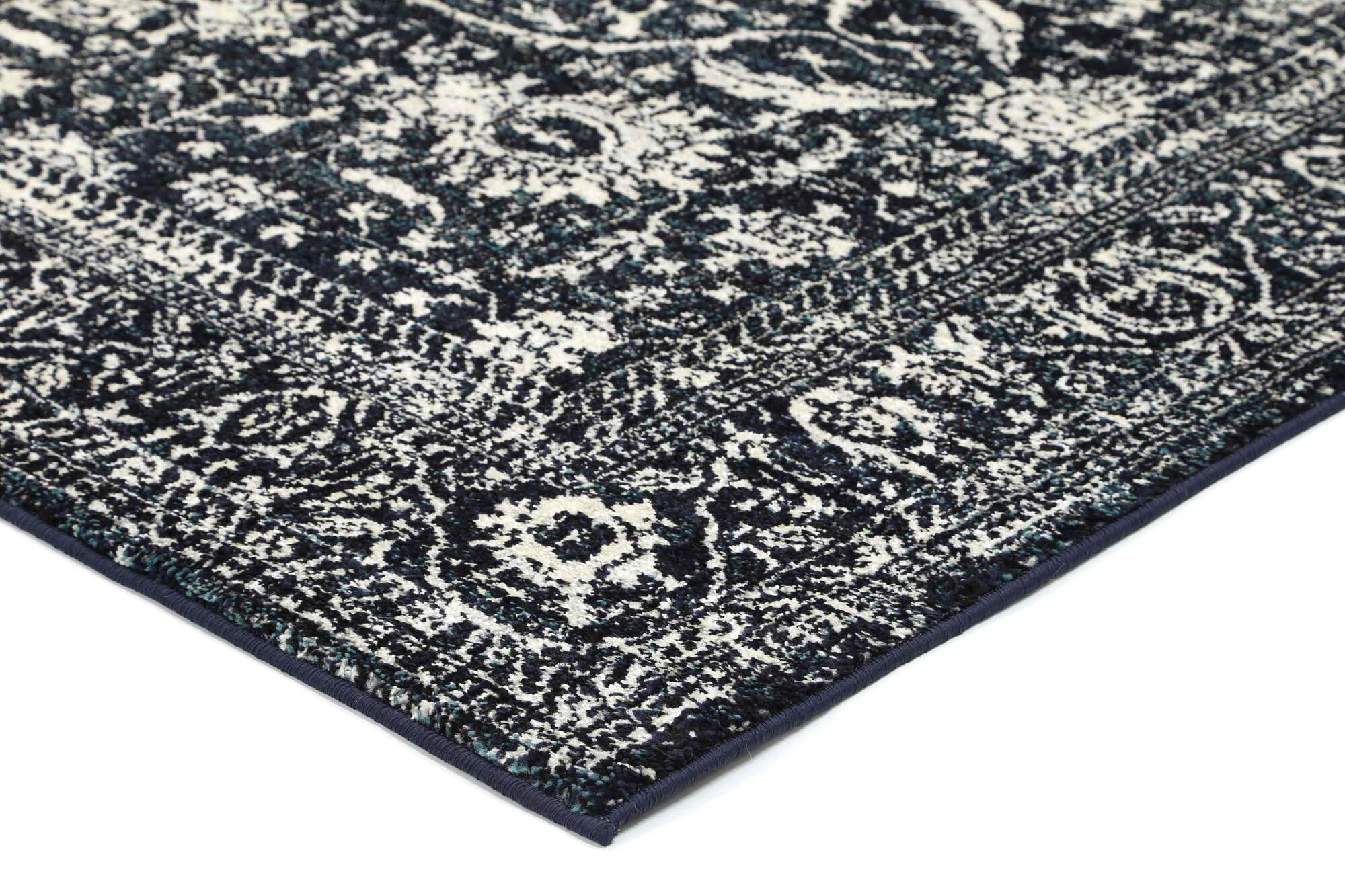 Sophia Traditional Rug Navy Rugs Free Shipping