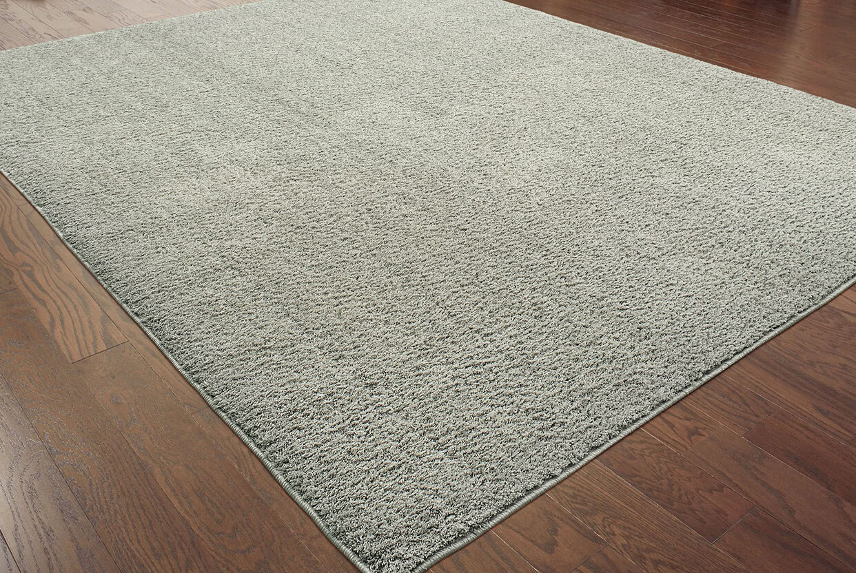 Large View Sofia Modern Plain Grey Rug