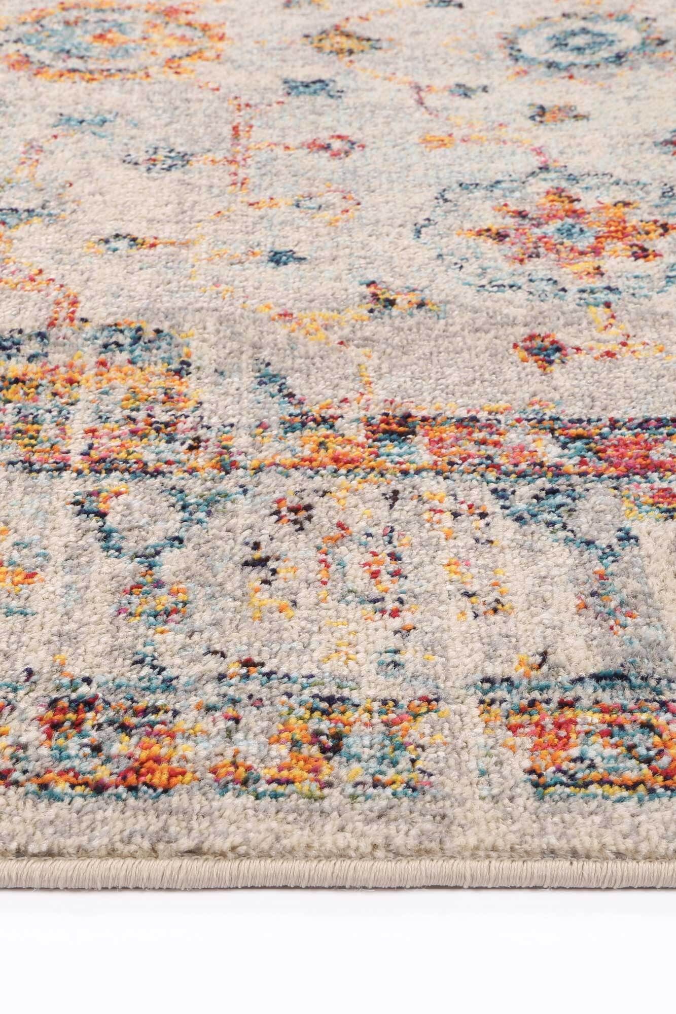 Large View Tina Cream Traditional Floral Rug