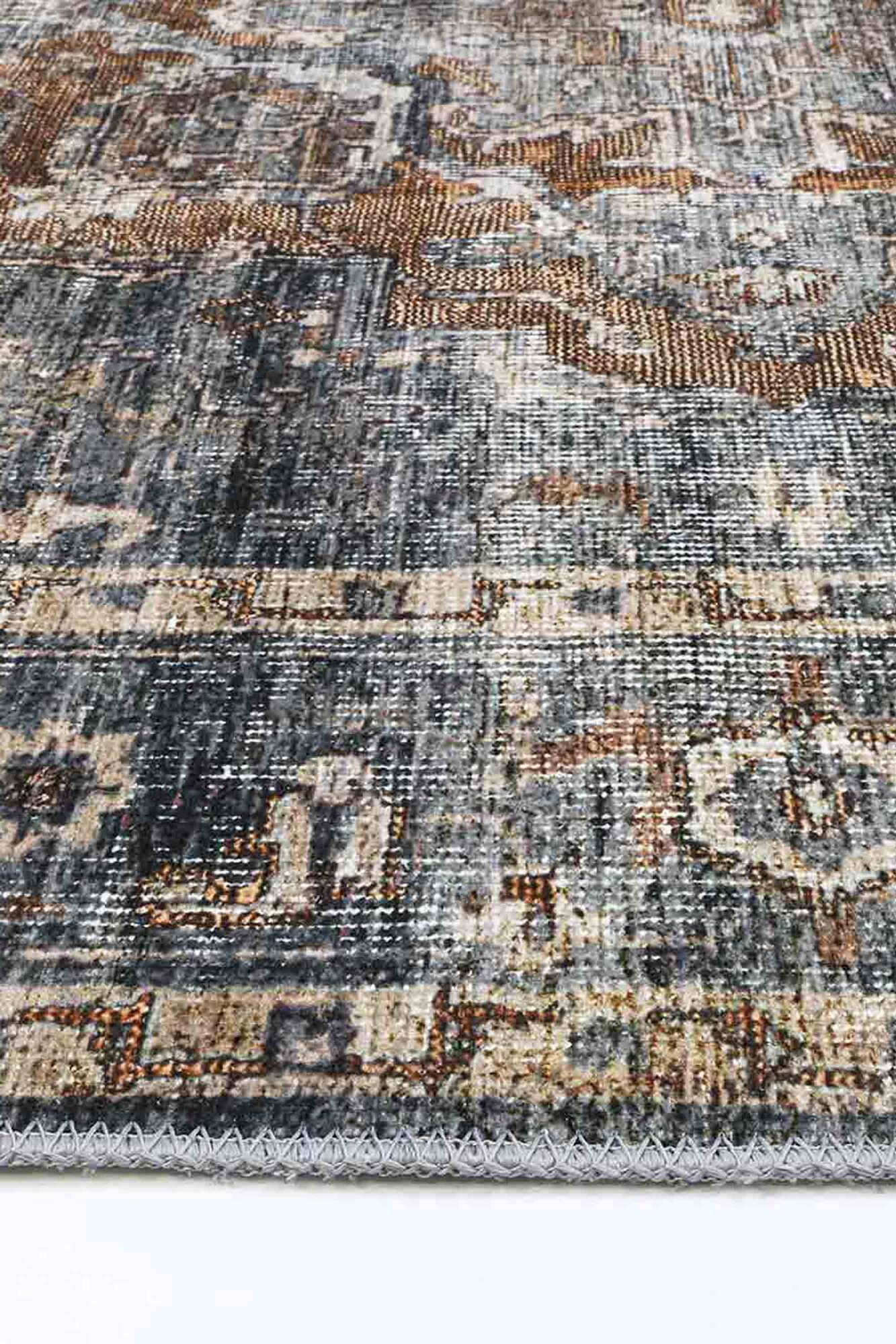 Large View Victoria Vintage Cotton Rug