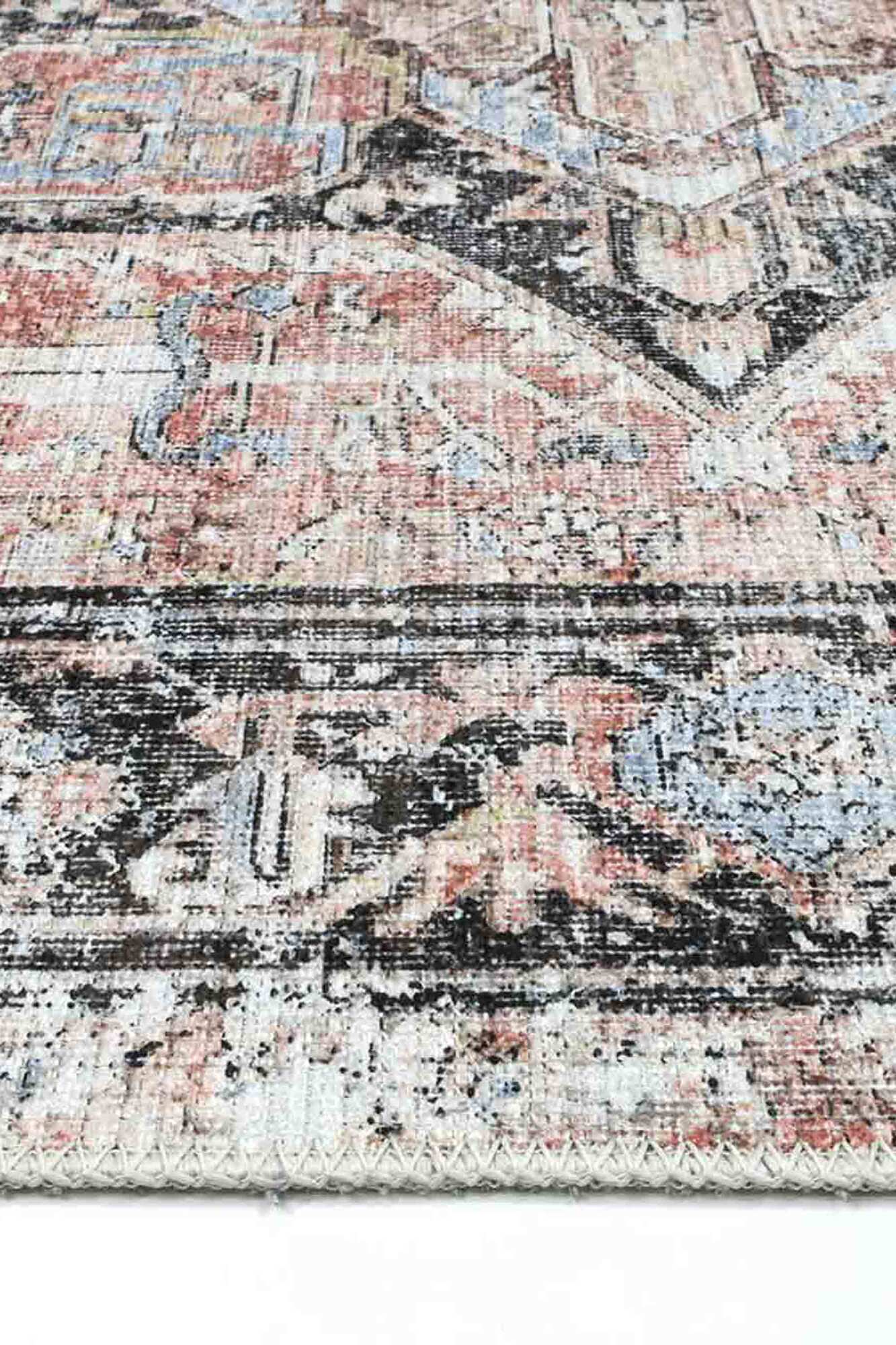 Large View Victoria Vintage Cotton Rug