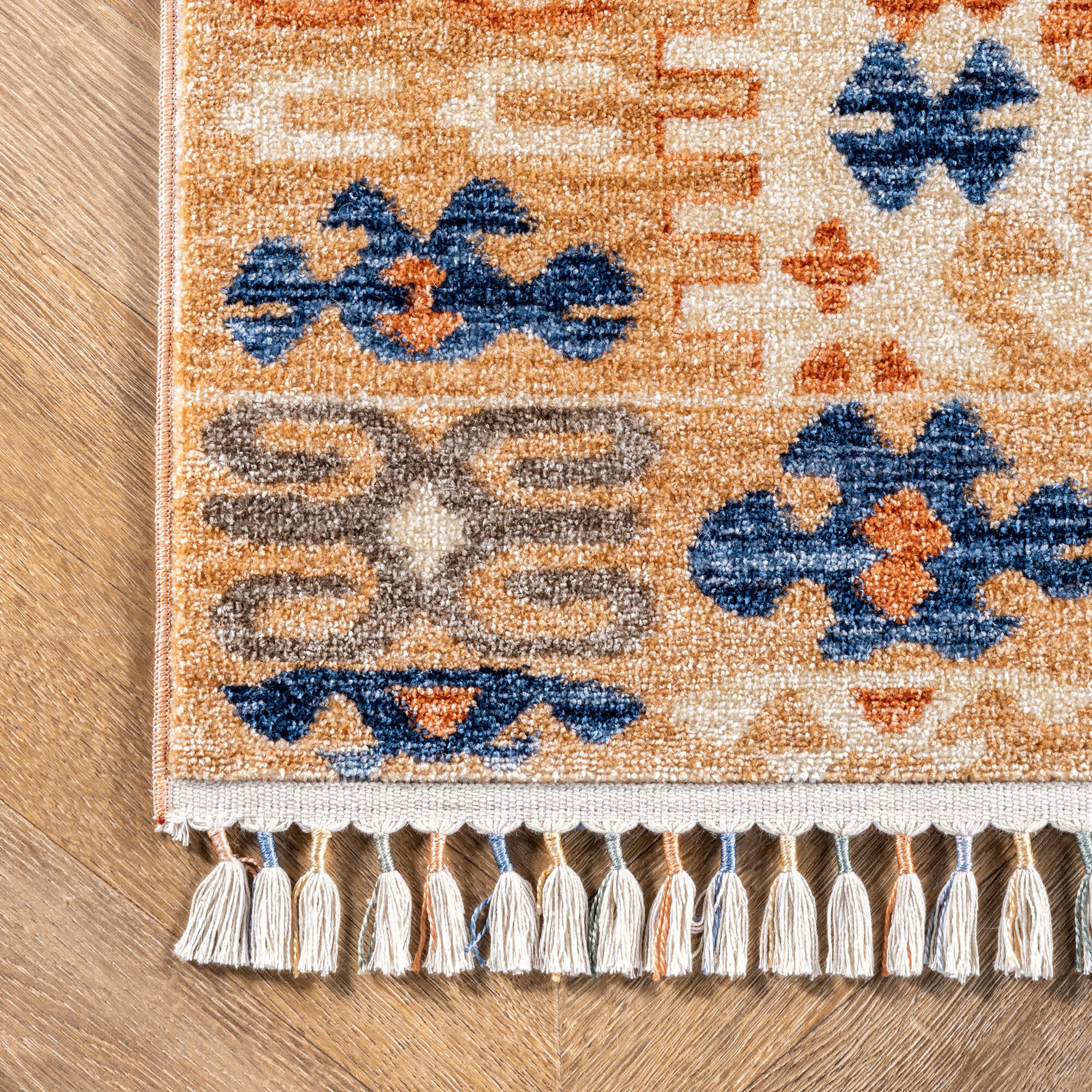 Large View Samantha Moroccan Tassel Rug