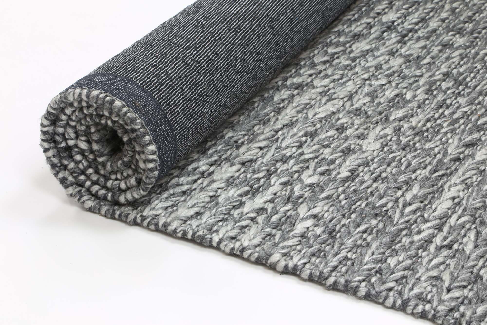 Zuri Charcoal Hand Loomed Rug