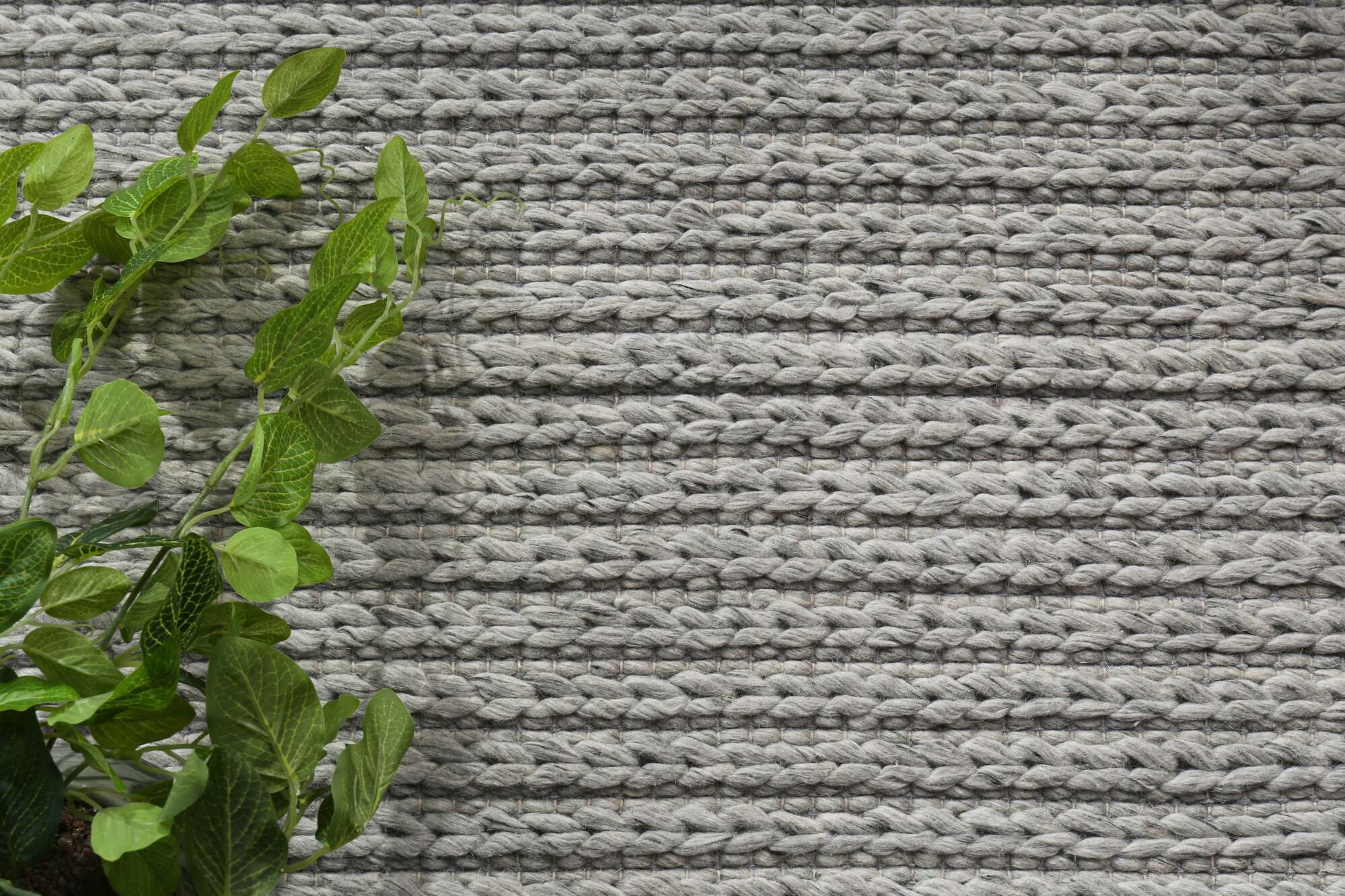 Zuri Grey Hand Loomed Rug