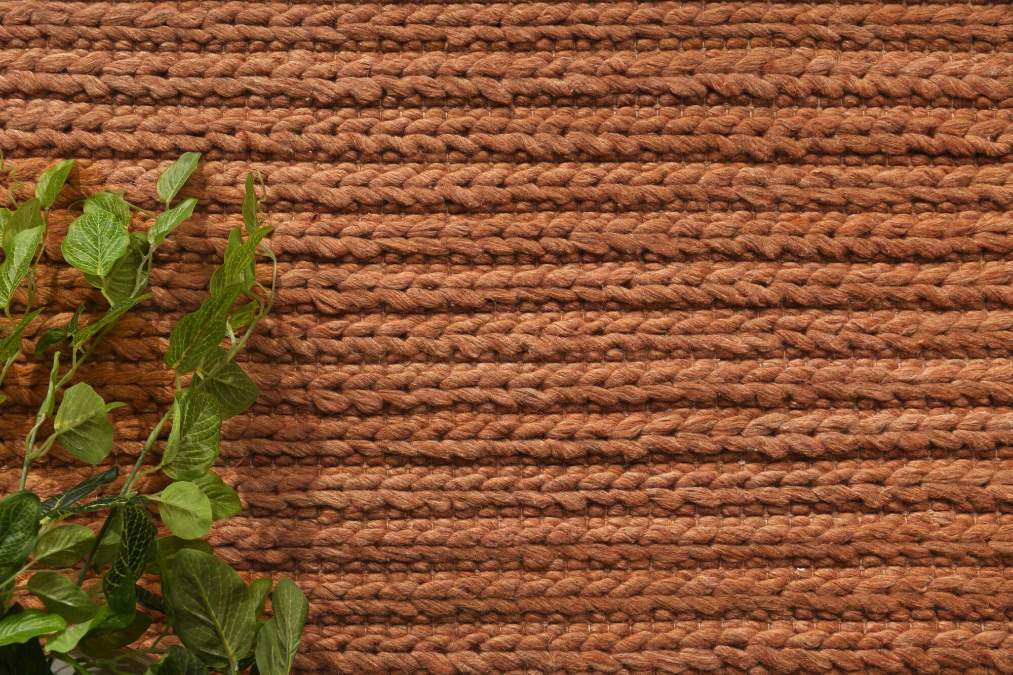 Large View Zuri Orange Hand Loomed Rug