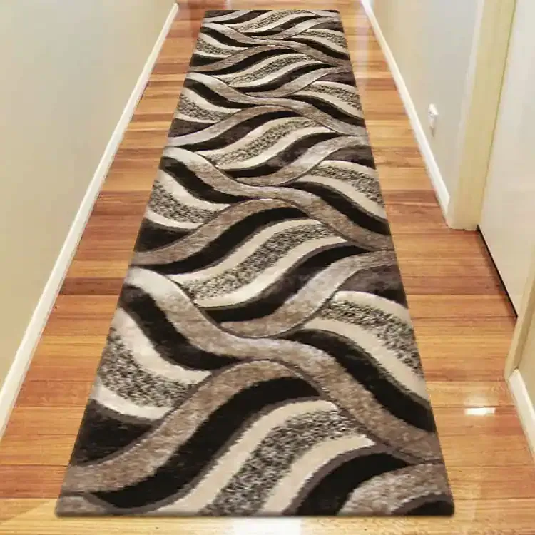 Luxury Modern Wavy Shaggy Rug