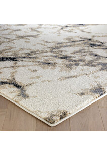 Alex Beige Marble Pattern Rug