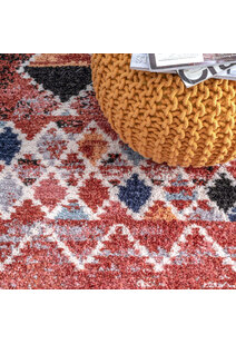 Amara Tribal Moroccan Tassel Rug