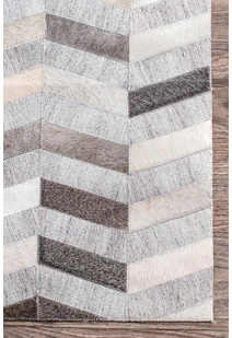 Atlas Chevron Cowhide Rug
