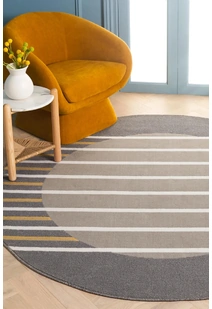 Alfa Modern Striped Rug ALF50001-H