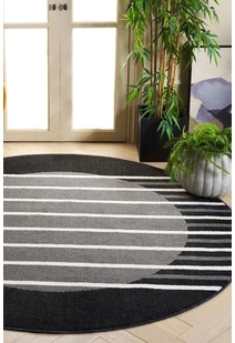 Alfa Modern Striped Rug ALF50001-Q