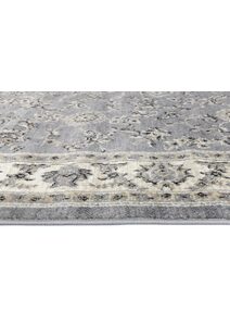 Alfred Grey Traditional Floral Rug