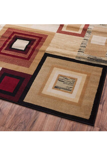 Axel Modern Square Pattern Rug