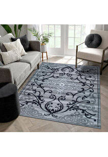 Americo Grey Medallion Rug